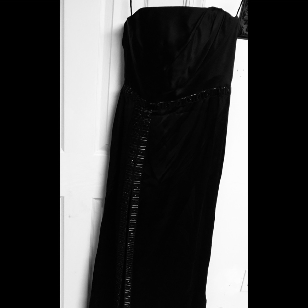 PROM season! 100% Silk Giorgio Armani Strapless Evening Gown